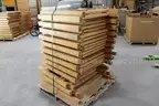 (24)Oak Bunk Bed Frame Legs for Lumber (Lot U)