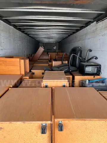 One Lot of Oak Misc. Dorm Furniture (Trailer #320008)