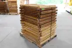 (24)Oak Bunk Bed Frame Legs for Lumber (Lot V)