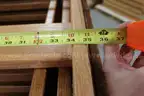(24)Oak Bunk Bed Frame Legs for Lumber (Lot V)