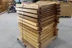 (24)Oak Bunk Bed Frame Legs for Lumber (Lot V)
