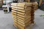 (24)Oak Bunk Bed Frame Legs for Lumber (Lot W)