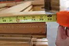 (24)Oak Bunk Bed Frame Legs for Lumber (Lot W)