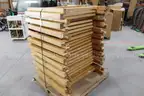 (24)Oak Bunk Bed Frame Legs for Lumber (Lot W)