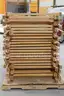 (24)Oak Bunk Bed Frame Legs for Lumber (Lot W)