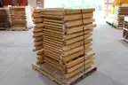 (24)Oak Bunk Bed Frame Legs for Lumber (Lot W)