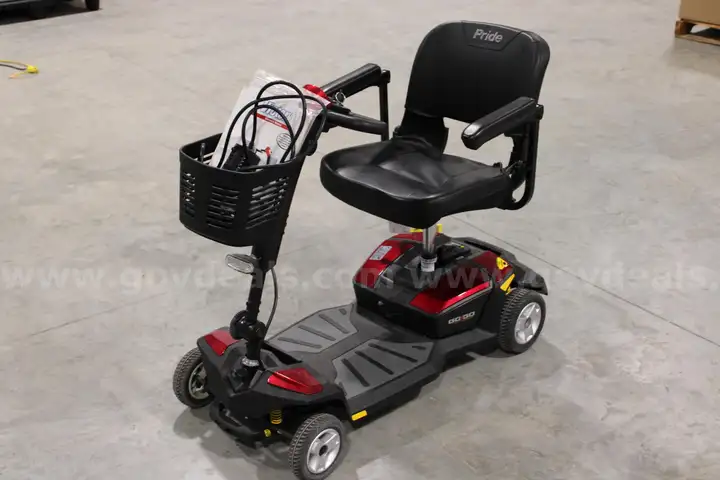 Pride Go-Go S54LX 4-Wheel Mobility Scooter for Parts or Repair