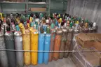 (255)Assorted Gas Cylinders