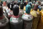 (255)Assorted Gas Cylinders