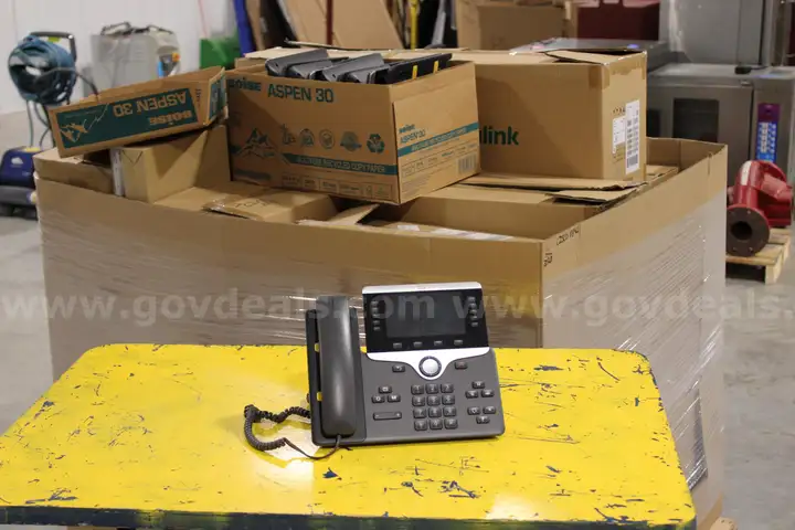 (320)Cisco 8861 IP Phones (Lot BB)