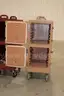 (4)Cambro Double Compartment Food Carriers