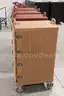 (4)Cambro Double Compartment Food Carriers