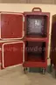 (4)Cambro Double Compartment Food Carriers