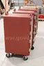(4)Cambro Double Compartment Food Carriers