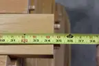 Oak Bed Legs and Leg Braces for Lumber (Lot XX)
