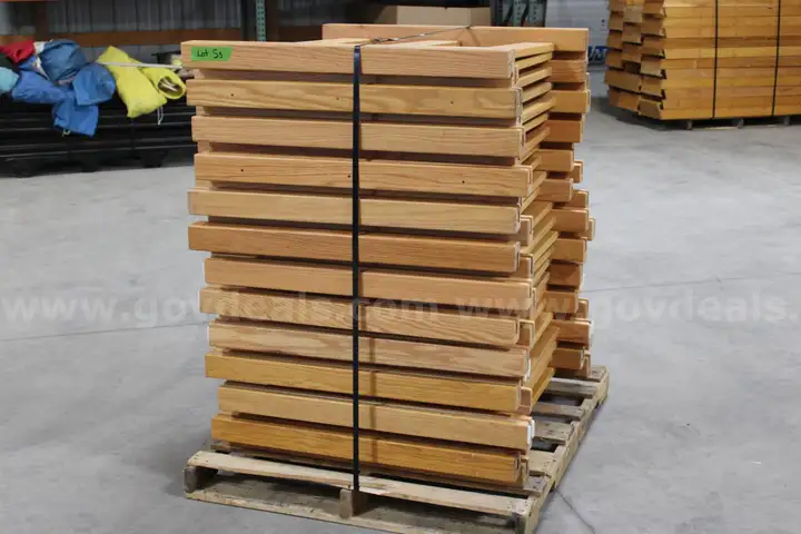 (24)Oak Bunkbed Headboards for Lumber (Lot Ss)