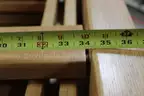 (24)Oak Bunkbed Headboards for Lumber (Lot Ss)