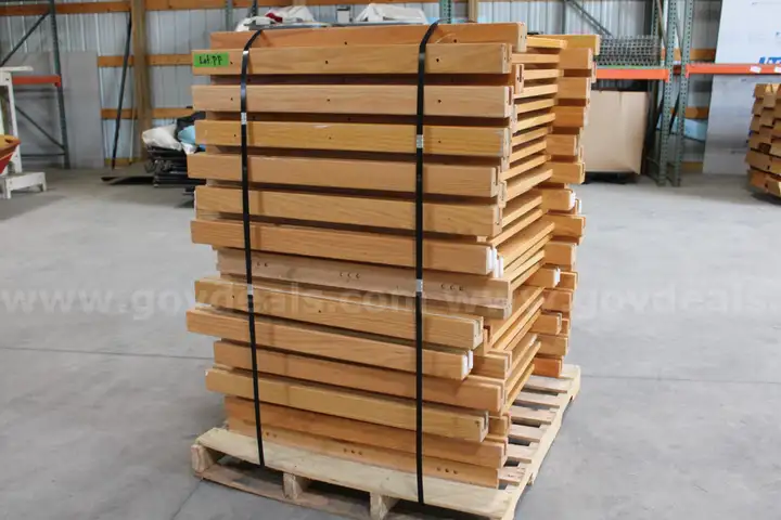(26)Oak Bunkbed Headboards for Lumber (Lot PP)