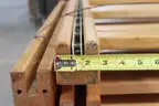 (26)Oak Bunkbed Headboards for Lumber (Lot PP)