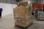 Pallet of Various Air Filters and Flex Duct