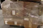 Pallet of Various Air Filters and Flex Duct