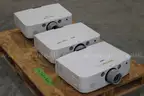 (3)NEC PA550W Projectors for Parts or Repair