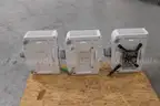 (3)NEC PA550W Projectors for Parts or Repair