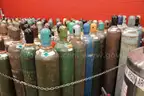 (313)Assorted Gas Cylinders