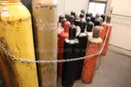 (313)Assorted Gas Cylinders