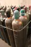 (313)Assorted Gas Cylinders