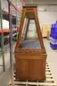 Antique A-Frame Display Case