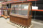 Antique A-Frame Display Case