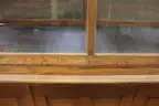 Antique A-Frame Display Case
