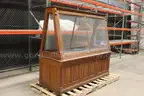 Antique A-Frame Display Case