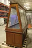 Antique A-Frame Display Case