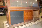 Antique A-Frame Display Case