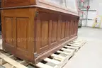 Antique A-Frame Display Case