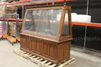Antique A-Frame Display Case