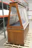 Antique A-Frame Display Case