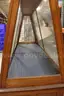Antique A-Frame Display Case
