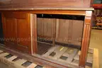 Antique A-Frame Display Case