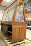 Antique A-Frame Display Case