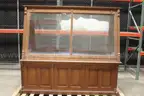Antique A-Frame Display Case