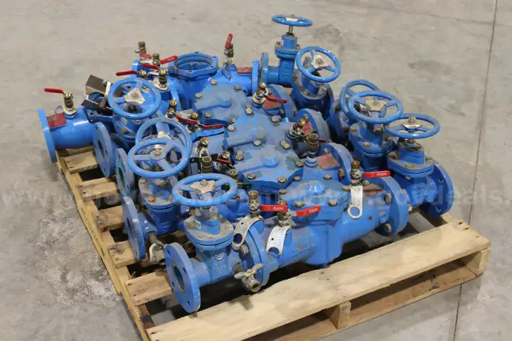 (6)Watts 2½" 007 Backflow Preventers