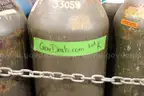 (107)K Style Nitrogen Gas Cylinders (Lot K)