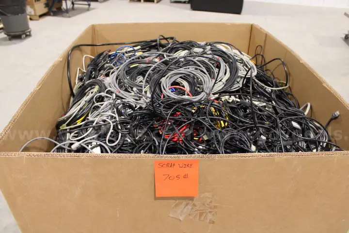705 Pounds of Scrap Wire and Cables