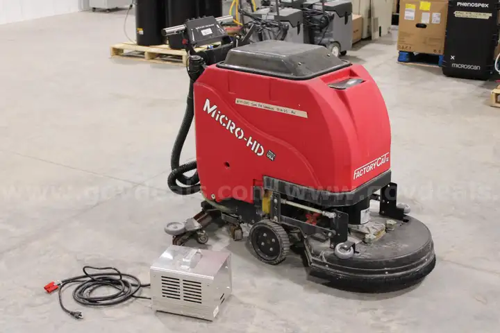 Factory Cat Micro-HD Floor Scrubber
