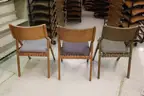 (400)Padded Folding Chairs on (25)Rolling Racks