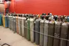 (293)Assorted Gas Cylinders
