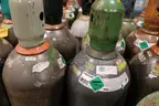 (293)Assorted Gas Cylinders